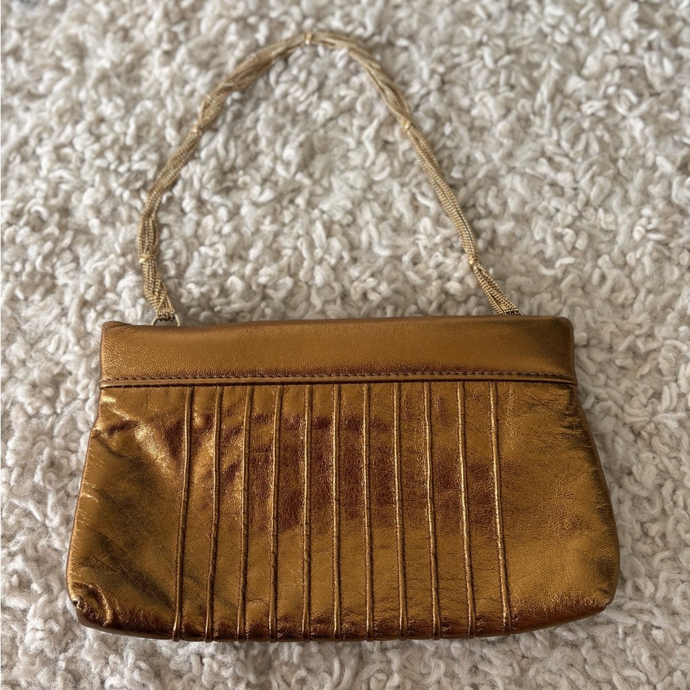 Lauren Merkin Elegant Gold Women's Handbag
